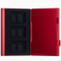 Genesis Gear Schutzbox für Speicherkarten 6SD+12TF – rot Genesis Gear Schutzbox für Speicherkarten 6SD+12TF – rot