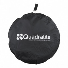Riflettore Quadralite bianco-argento 95x125 cm seconda scelta