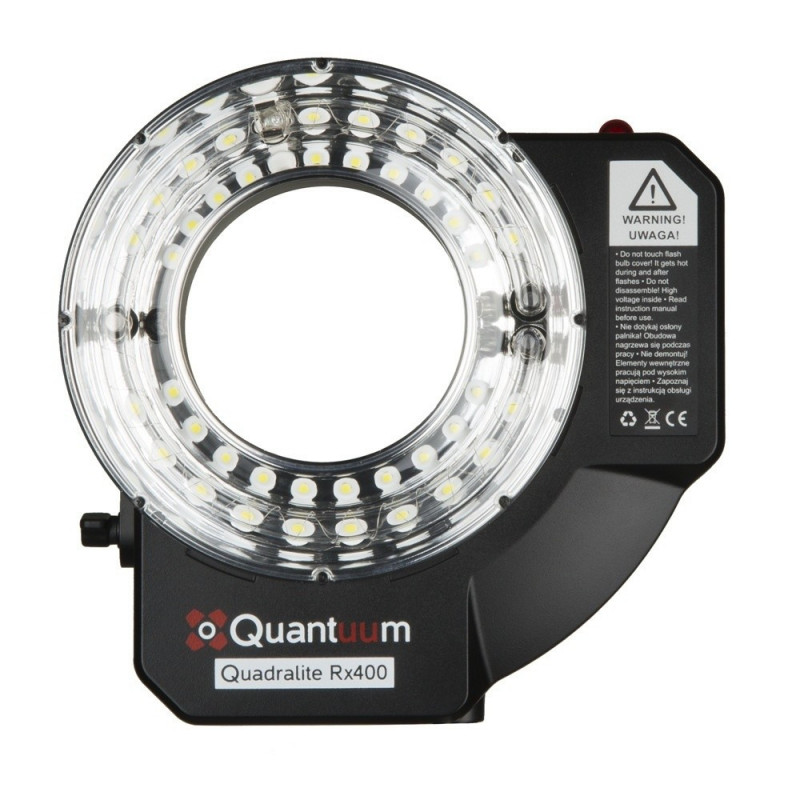 Lampa błyskowa pierścieniowa Quadralite Rx400 Ringflash