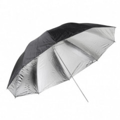 Stříbrný deštník Quadralite 150 cm