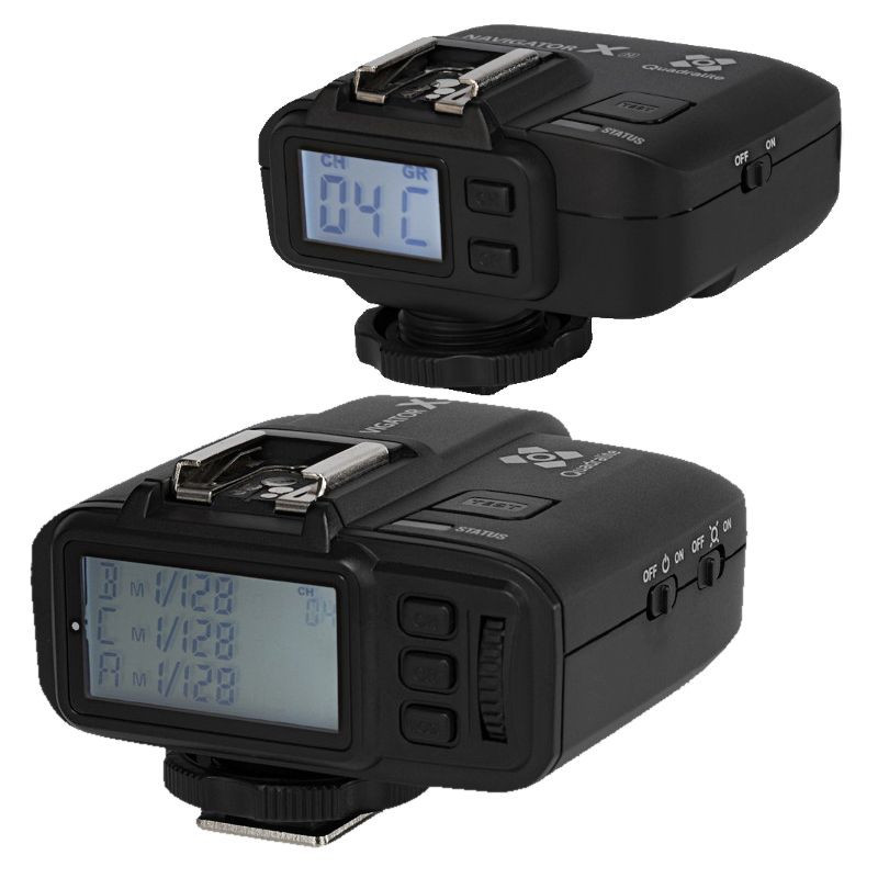 Quadralite Navigator X Nikon – transmitter + receiver kit Quadralite Navigator X Nikon – transmitter + receiver kit