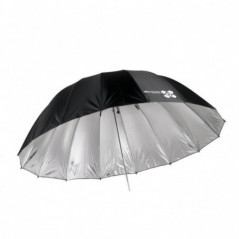 Quadralite Space 150 - Stříbrný parabolický deštník