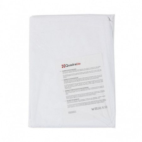 Quadralite white textile background 2,85x6m