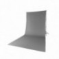 Quadralite grey textile background 2.85x6 m