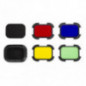 Quadralite Reporter 200 TTL A-type Head Barndoor Kit – barn doors and filters