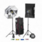 Quadralite Move X 400 Kit Studioblitz-Set Quadralite Move X 400 Kit Studioblitz-Set