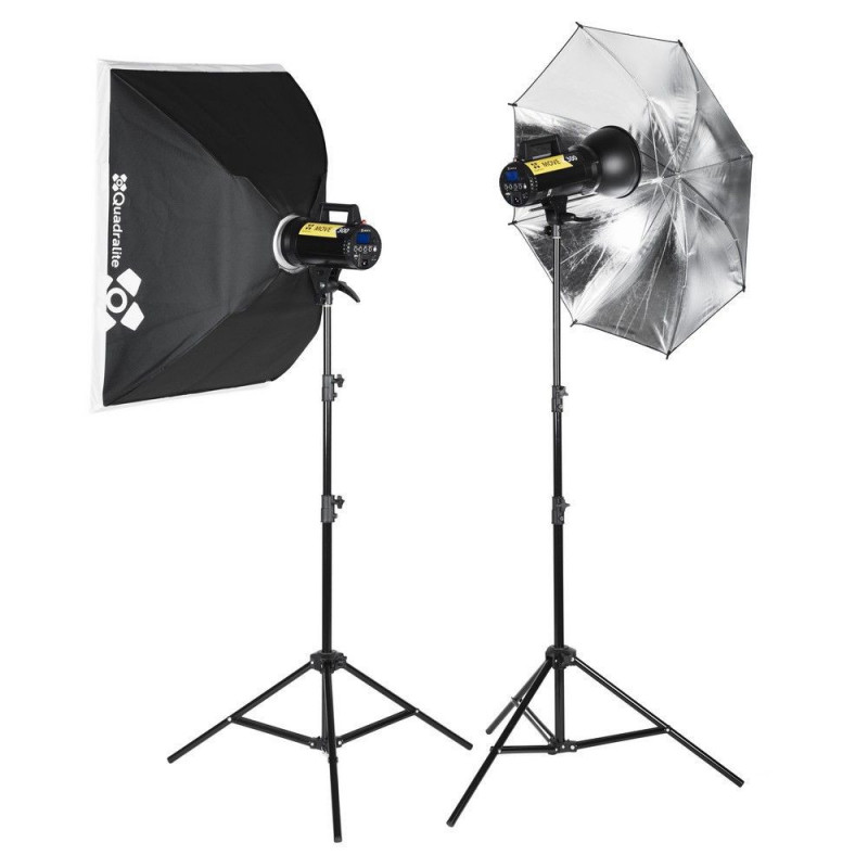 Kit studio Quadralite Move X 300 Kit