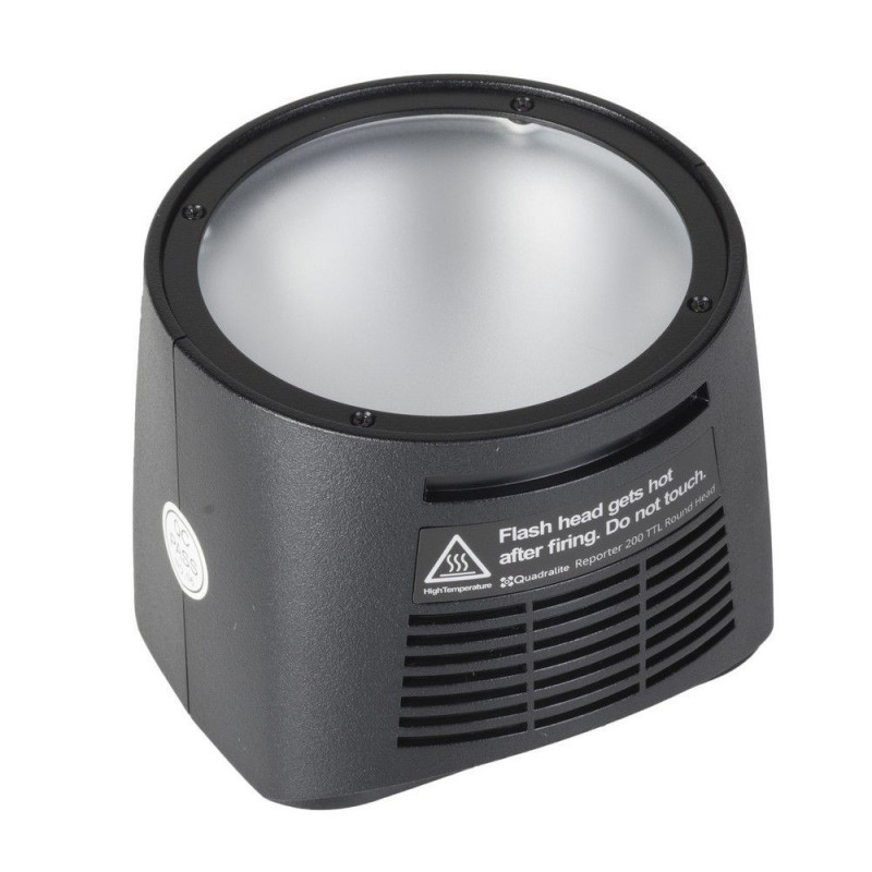 Quadralite Reporter 200 TTL Round Flash Head – testa flash