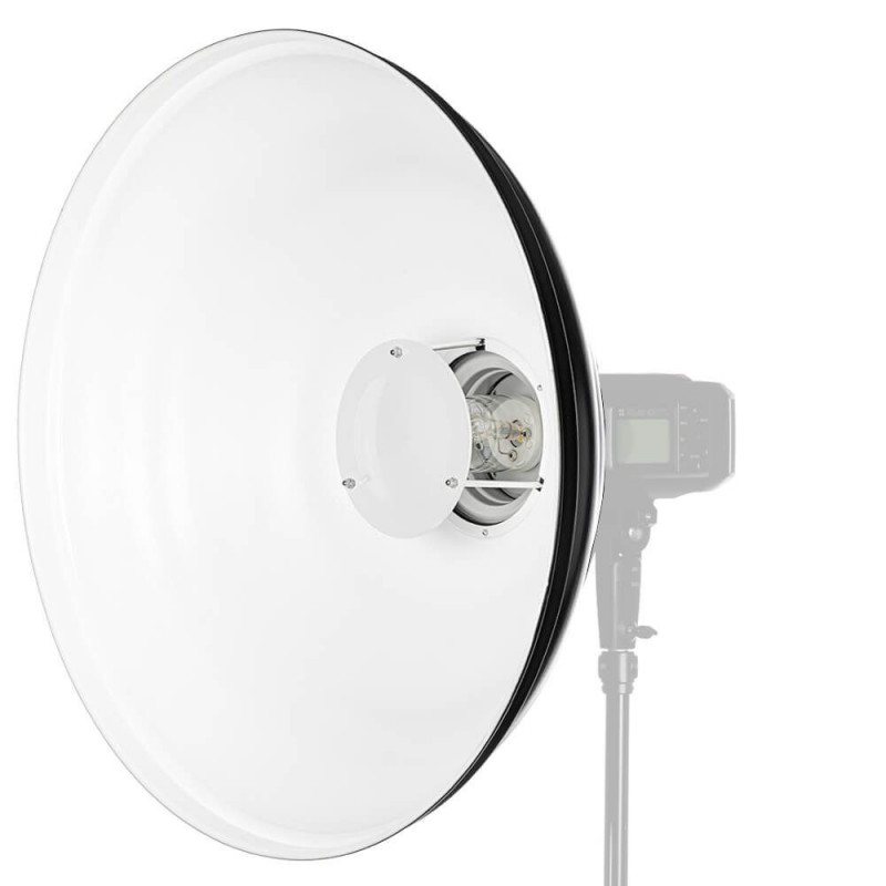 Quadralite Wave Beauty Dish bianco 55 cm