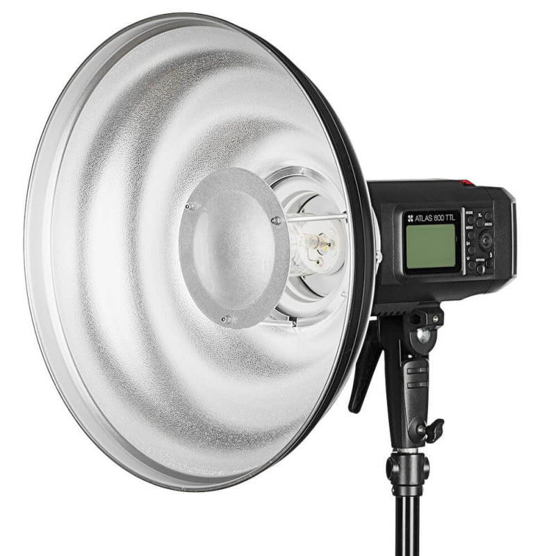 Quadralite Wave Beauty Dish stříbrný 70 cm Quadralite Wave Beauty Dish stříbrný 70 cm