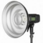 Quadralite Wave Beauty Dish argenté 70 cm