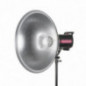 Quadralite Beauty Dish argento 55 cm Quadralite Beauty Dish argento 55 cm