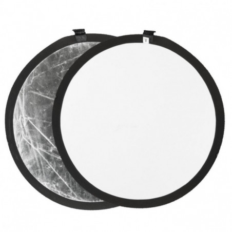 Réflecteur Quadralite blanc-argent 110 cm