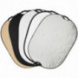 Quadralite reflector with handle 5in1 90x120 Quadralite reflector with handle 5in1 90x120