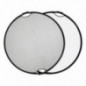 Pannello riflettente Quadralite bianco-argento con impugnature 110 cm Pannello riflettente Quadralite bianco-argento con impugnature 110 cm