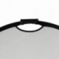Pannello riflettente Quadralite bianco-argento con impugnature 90 x 120 cm