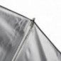 Stříbrný paroboliánský deštník Quadralite Deep Space 165