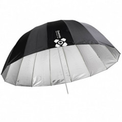 Quadralite Deep Space 130 silver parabolic umbrella