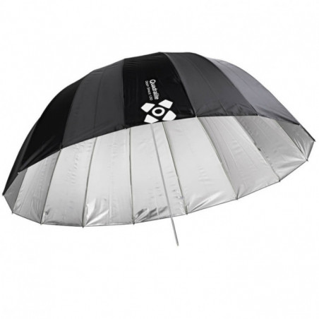 Ombrello parabolico Quadralite Deep Space 130 argento