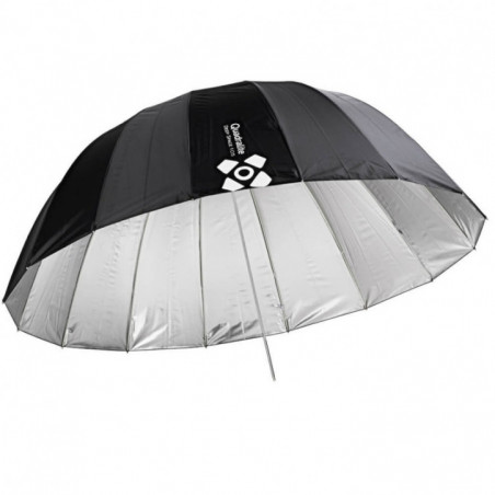 Ombrello parabolico Quadralite Deep Space 105 argento