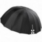 Quadralite Deep Space 105 silver parabolic umbrella Quadralite Deep Space 105 silver parabolic umbrella