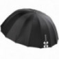 Quadralite Deep Space 105 white parabolic umbrella