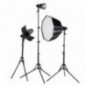Quadralite SVL-400 LED Set mit 3 Leuchten Quadralite SVL-400 LED Set mit 3 Leuchten