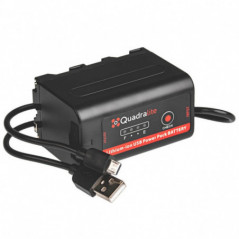 Quadralite NP-F970 7,2 V 7800 mAh 56,2 Wh batteria USB