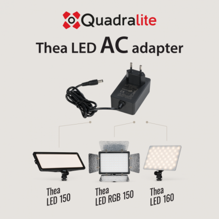 Quadralite 12V 2A Netzteil für Thea LED