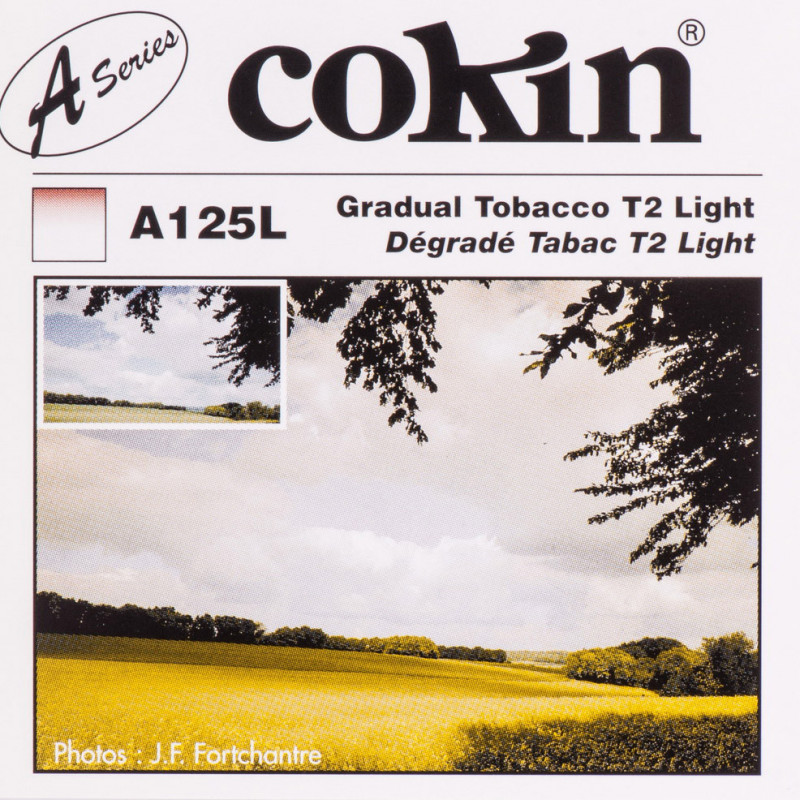 Cokin A125L filter, size S, half tobacco