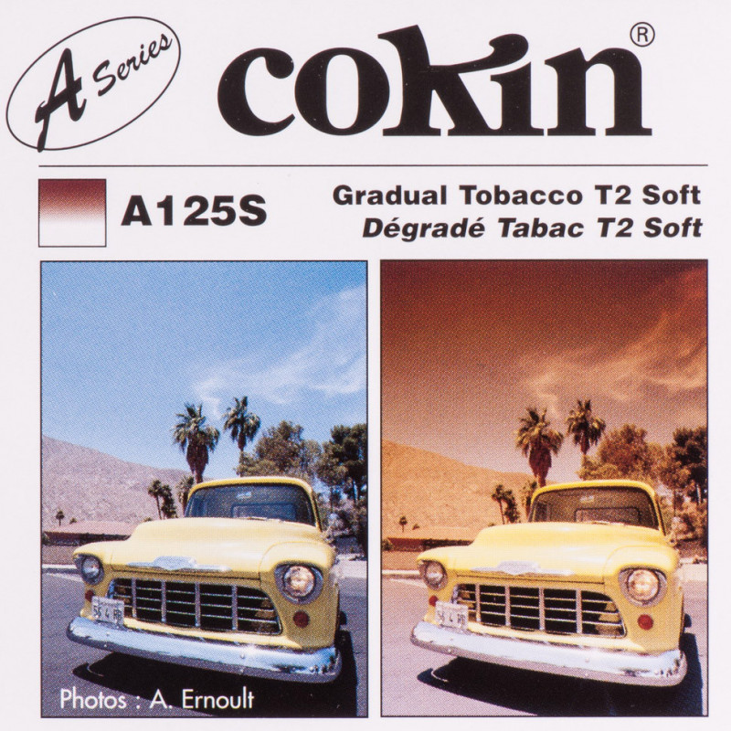 Cokin A125S filter, size S, half tobacco