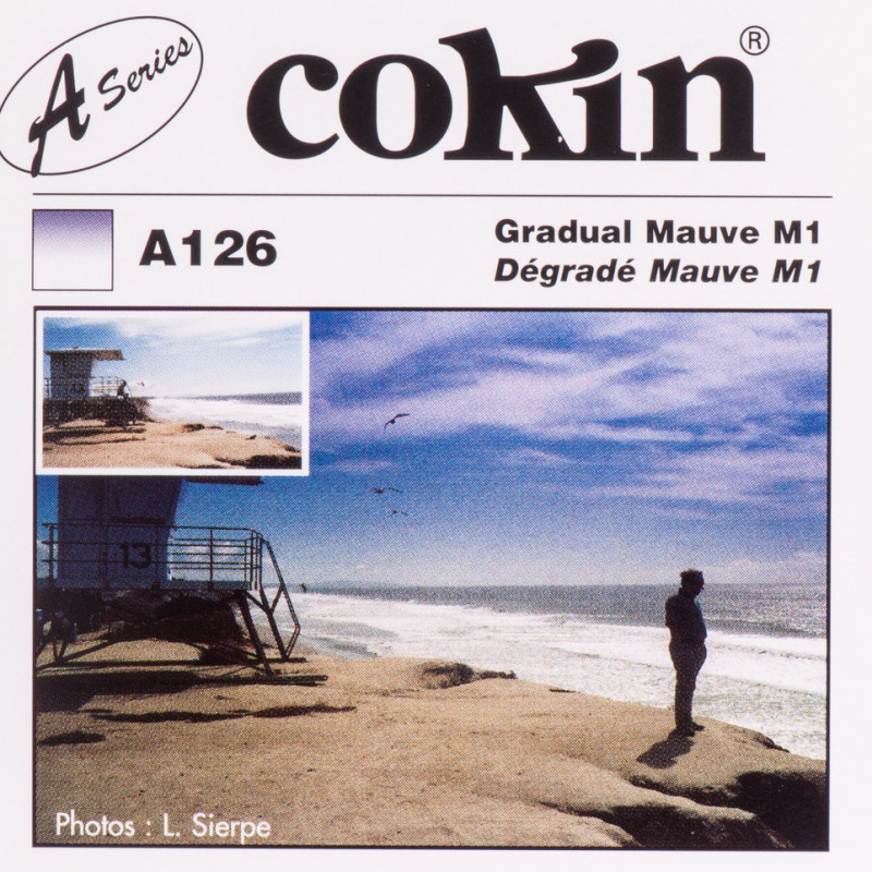 Cokin A126 filter size S half mauve M1
