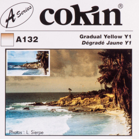 Poloviční filtr Cokin A132 velikosti S žlutý Y1