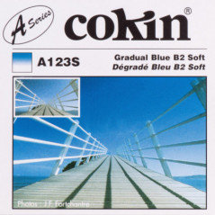 Cokin A123S filtro graduato colorato blu B2 Soft — formato S