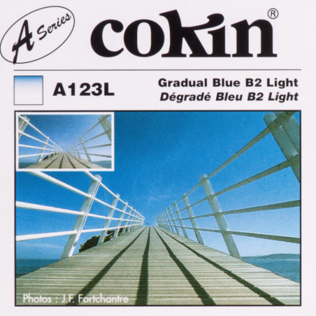 Cokin A123L barevný přechodový filtr modrý B2 Light — systém S