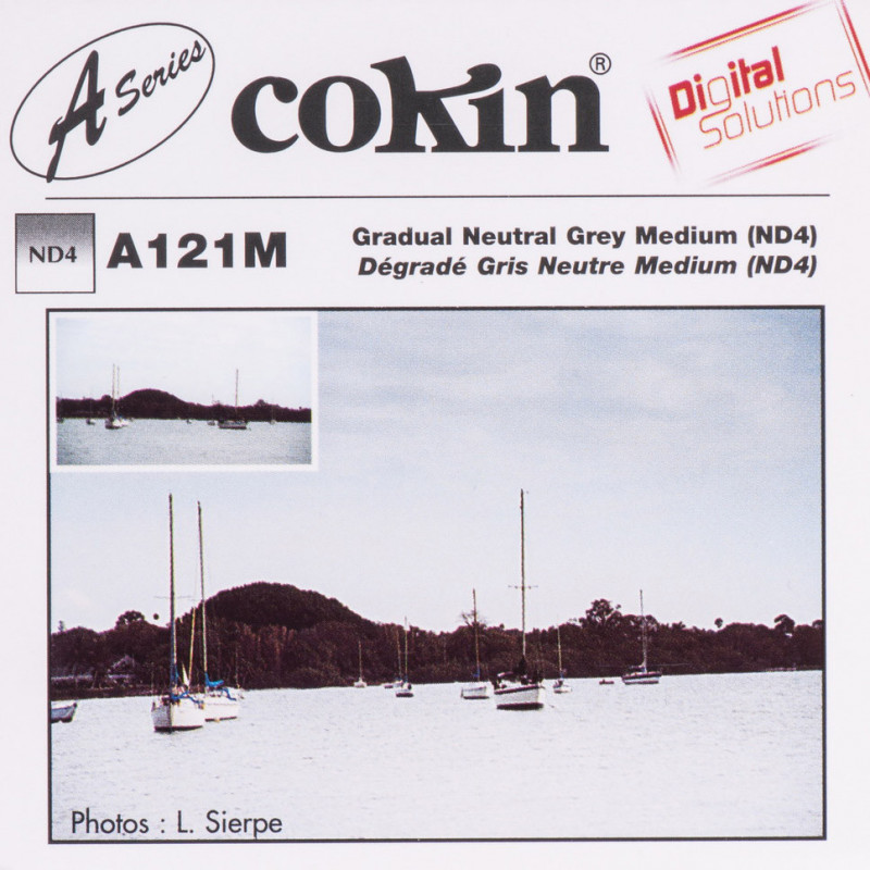 Cokin A121M Filter Größe S halbgrau ND4