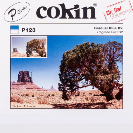 Cokin P123 size M (P series) blue half filter B2