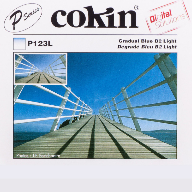 Cokin P123L filtro colore graduato blu B2 Light — M/P