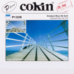 Cokin P123S rozmiar M (seria P) filtr połówkowy niebieski B2