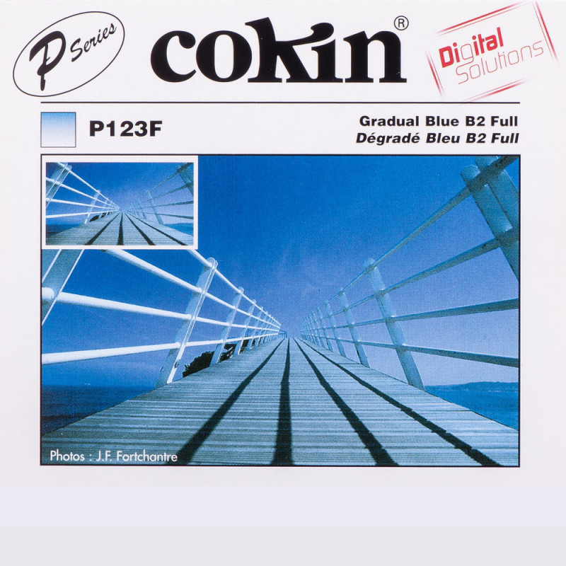 Cokin P123F Größe M (P-Serie) Blauverlaufsfilter B2