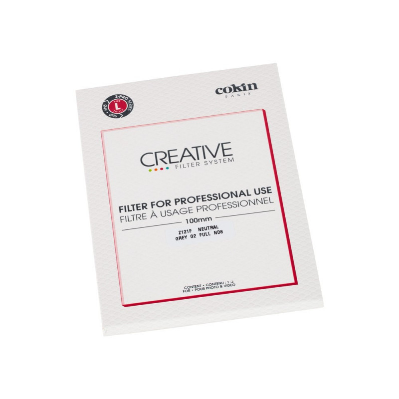 Cokin Z121F filtre ND dégradé ND8 Full — taille L / Z-PRO