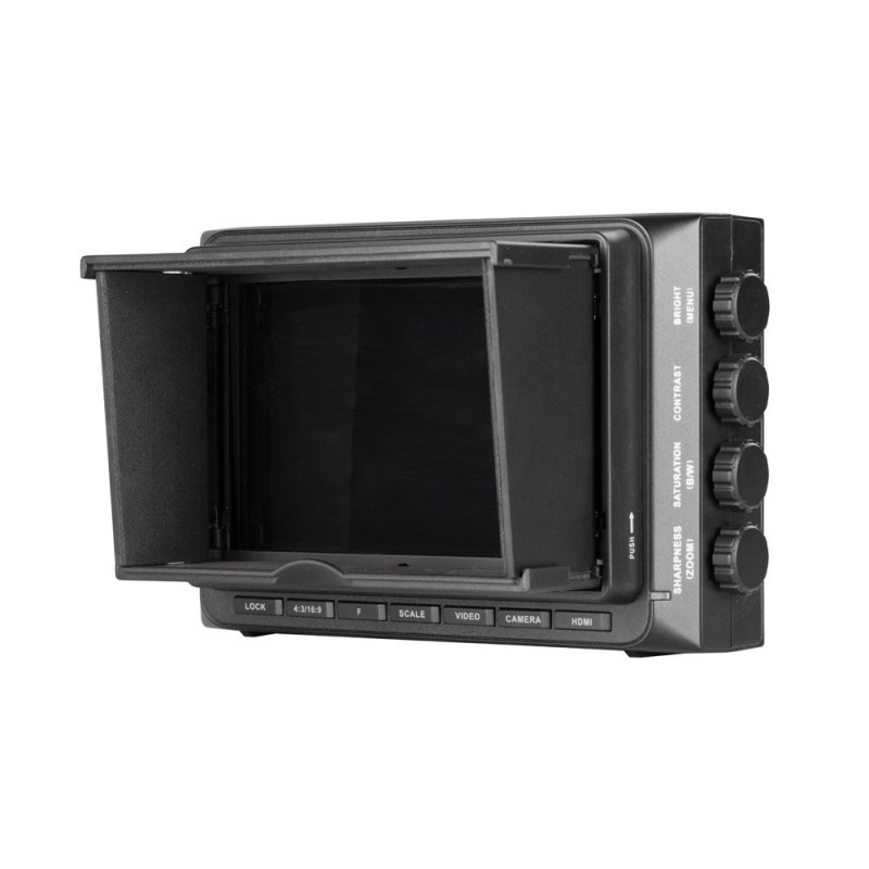 Ruige TL-480HDA Monitor di anteprima LCD 4,8"