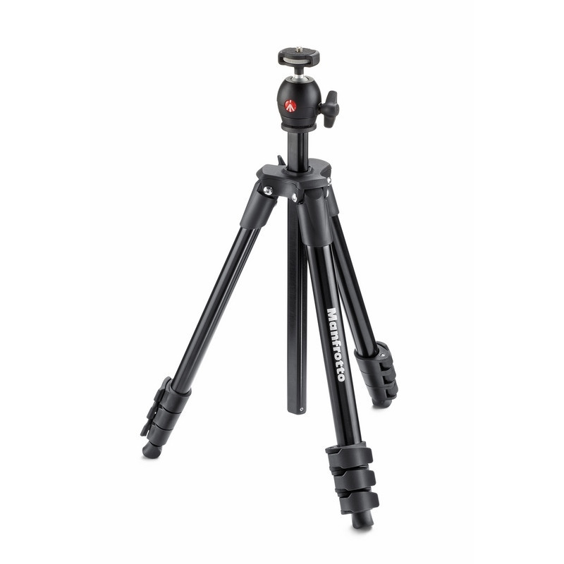 Compact Advanced aluminium trépied avec tête 3D, noir Compact Advanced aluminium trépied avec tête 3D, noir