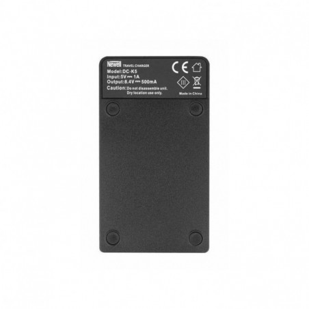 NEWELL battery charger with DC-USB port for NP-FP, NP-FH, NP-FV batteries