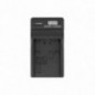 NEWELL battery charger with DC-USB port for NP-FP, NP-FH, NP-FV batteries