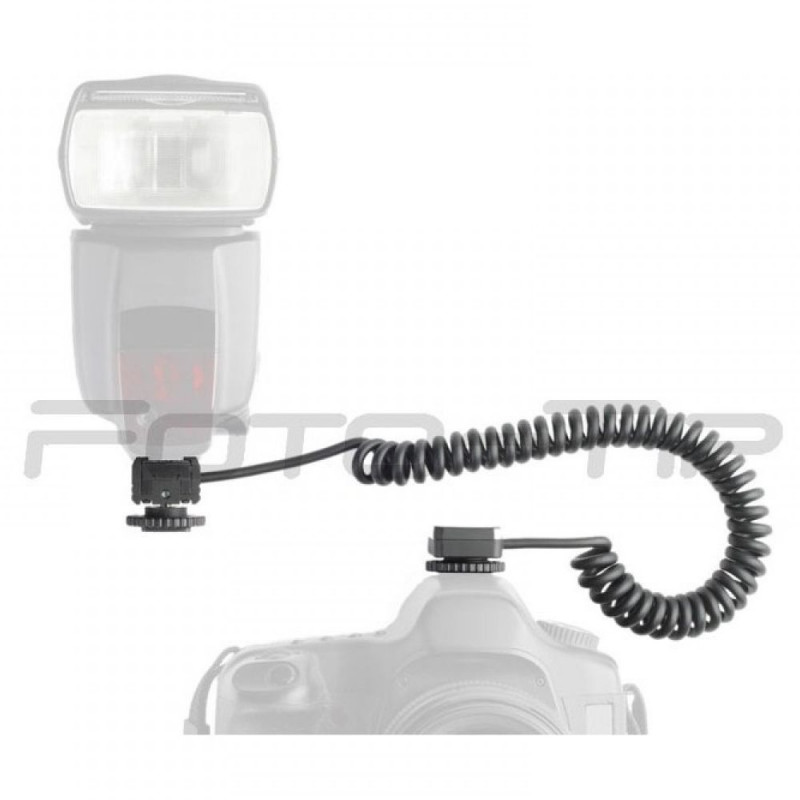 Delta-TTL-Synchronisationskabel für Kameras und Blitzgeräte mit Sony/Minolta-Schuh