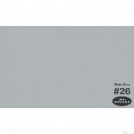 Karton Hintergrund SAVAGE Slate Gray 1,36m x 11m