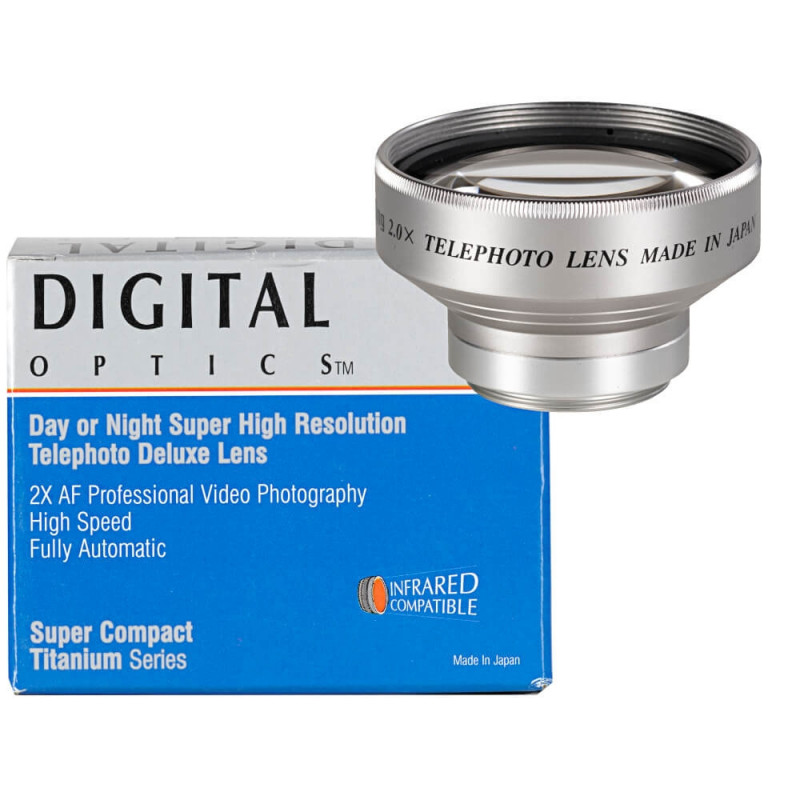 2X Digital King NT-25 25mm Telekonverter Silber 2X Digital King NT-25 25mm Telekonverter Silber