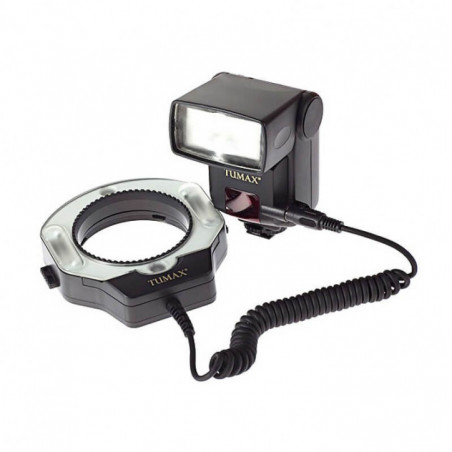 Tumax DMF-880 Blitzgerät + Makroblitz für Canon
