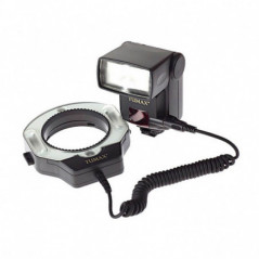 Blitzgerät DMF-880 + Makroringlampe für Olympus